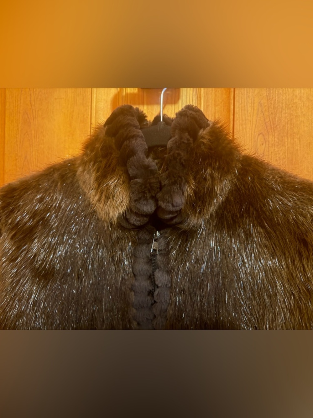 Overland Sheepskin Co Beaver Fur Vest
